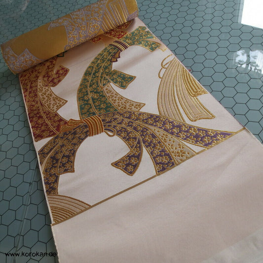 Noshi Bündel Fukuro Obi Brokat