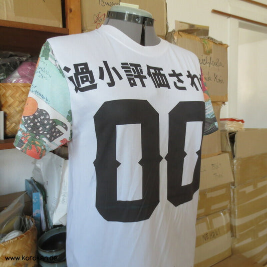 Longshirt Kanji "unterschätzt" und Samurai Druck