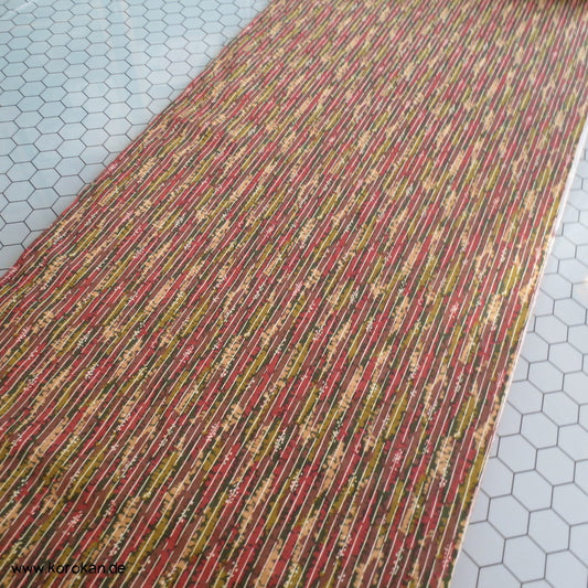 Camouflage Streifen Kimono Wolle