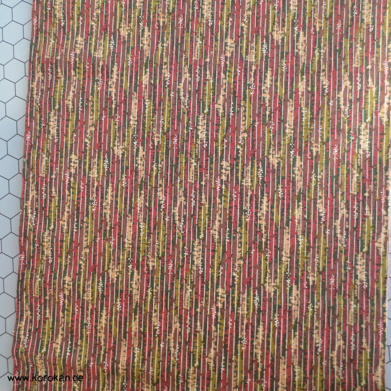 Camouflage Streifen Kimono Wolle