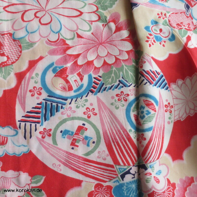 Hawaihemd Upcycling Kimono Seide