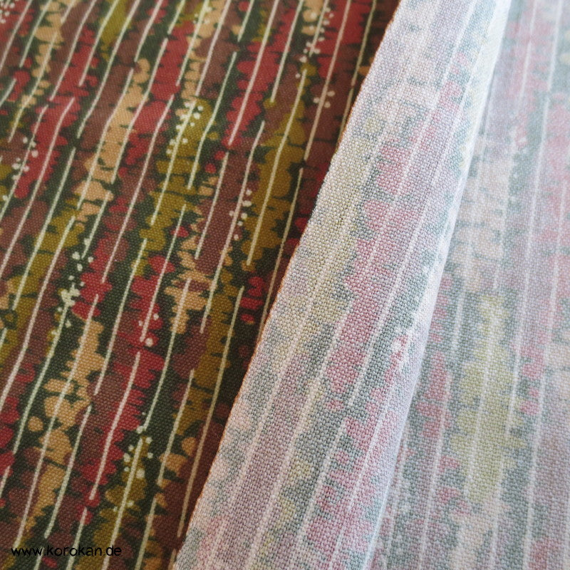 Camouflage Streifen Kimono Wolle