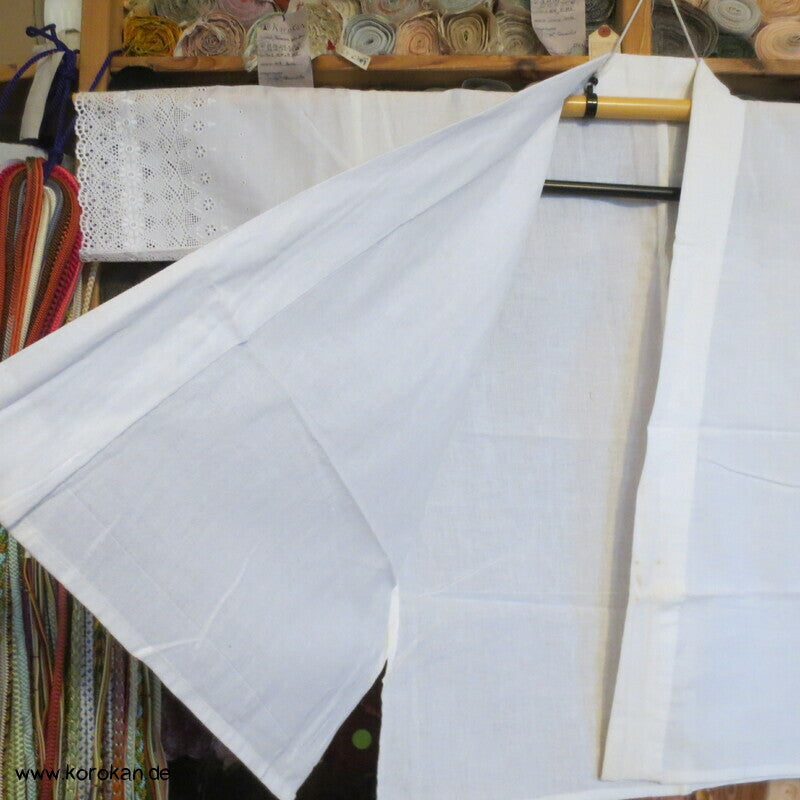 Hadajuban Kimono Unterhemd mit Spitzenärmeln