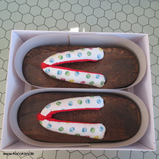 japanische Geta - für Mädchen / Kinder - 19,5 cm, neu