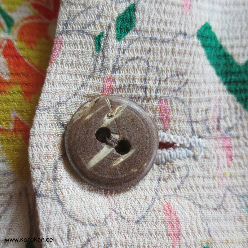 Hawaihemd Upcycling Kimono Seide