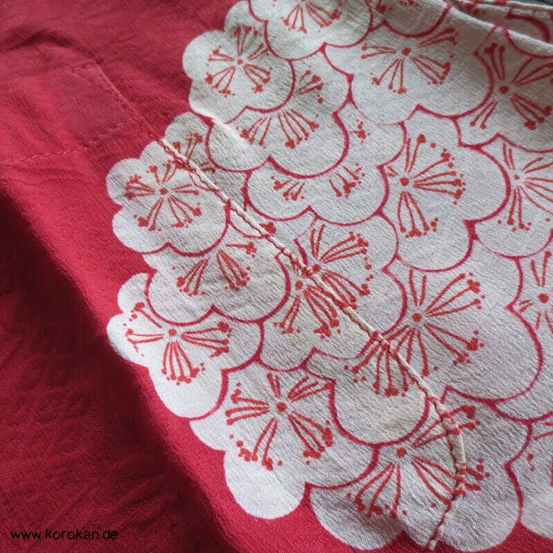 Hawaihemd Upcycling Kimono Seide