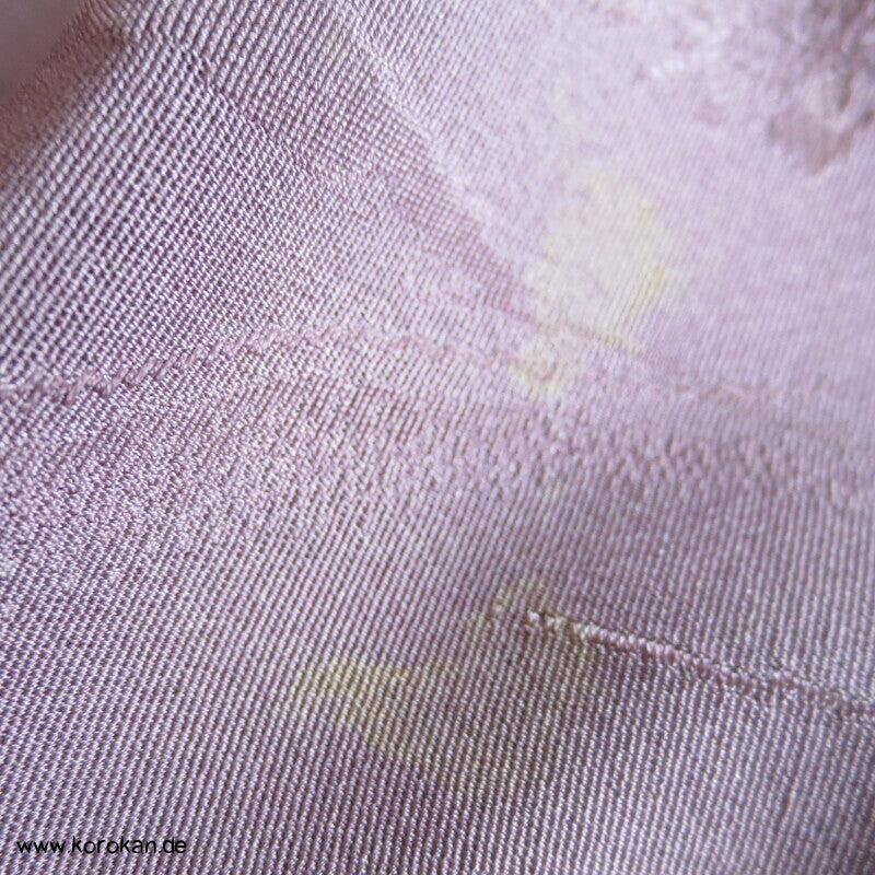 Blütenranken Rinzu Damast Seide, Araihari Kimono