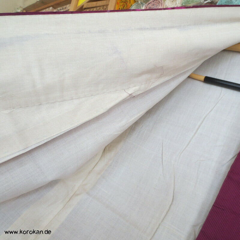 Kiku Kugeln Kett Meisen Seiden Satin Komon Kimono