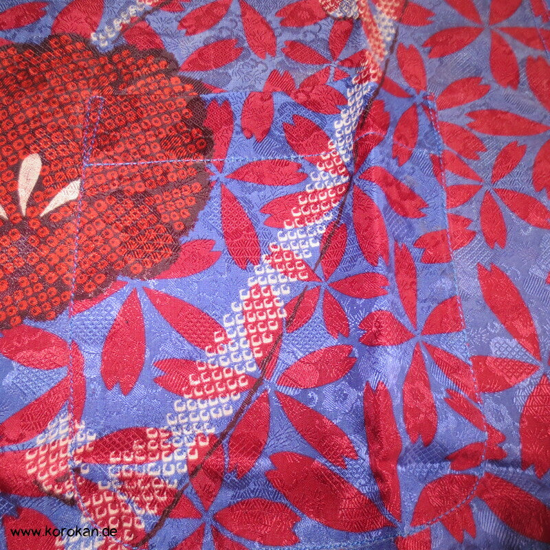 Hawaihemd Upcycling Kimono Seide