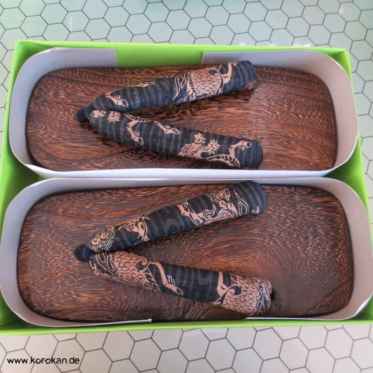 Geta - rechteckige Form für Männer - 26 cm