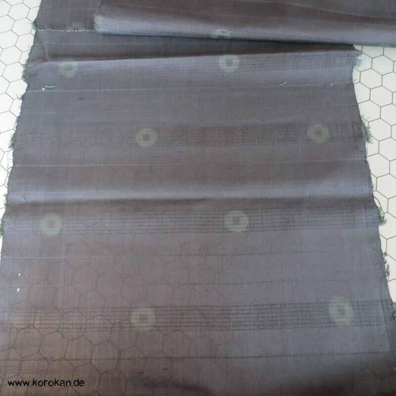 Tatewaku doppelseitiger Druck feine leichte Seide, Araihari Kimono Stoffrolle