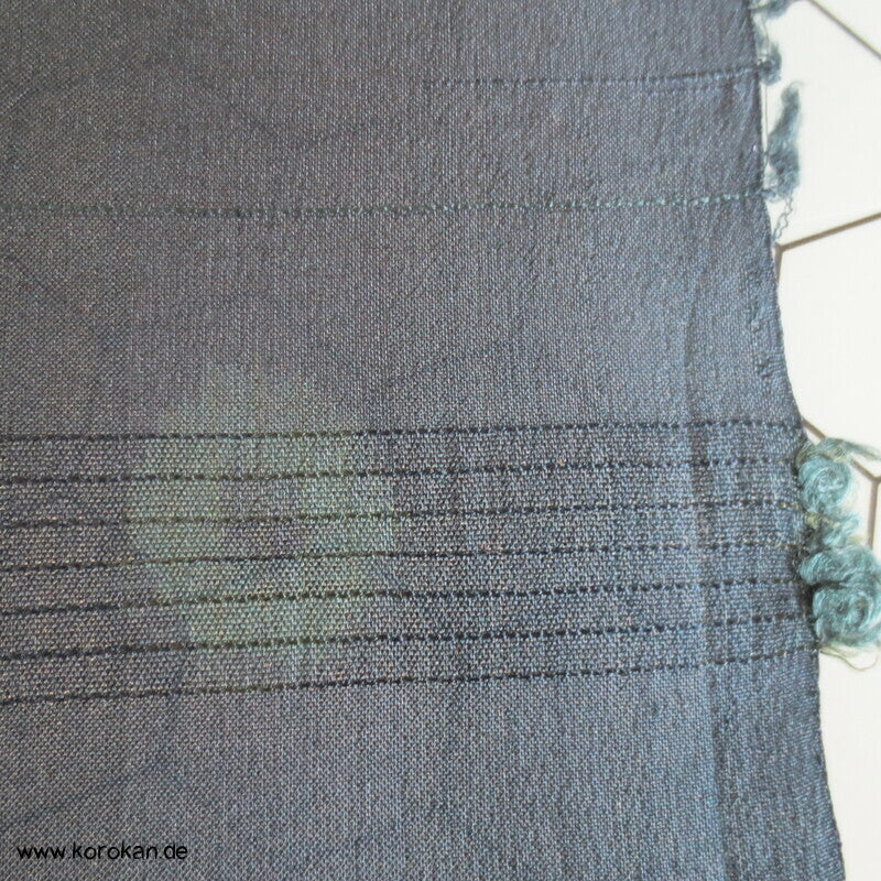 Tatewaku doppelseitiger Druck feine leichte Seide, Araihari Kimono Stoffrolle