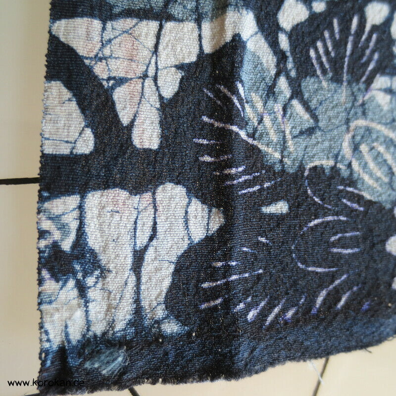 Bingata Batik Chirimen Crepe Seide, Araihari Kimono