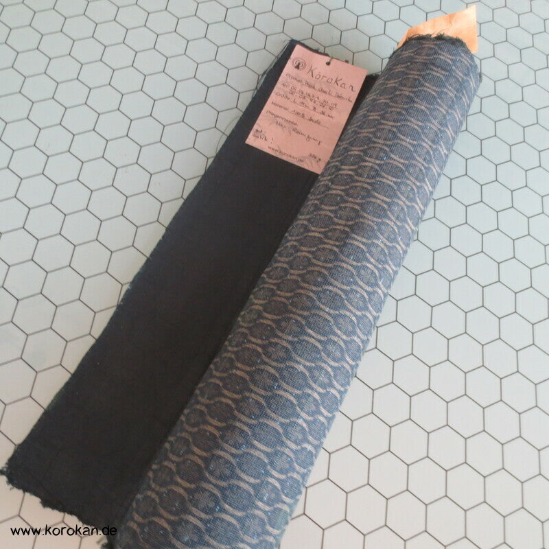 Tatewaku doppelseitiger Druck feine leichte Seide, Araihari Kimono Stoffrolle
