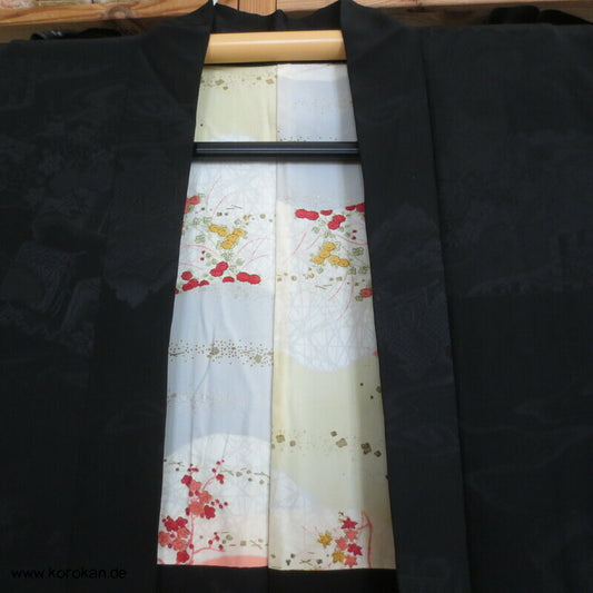 gewebte Shikishi schwarze Haori