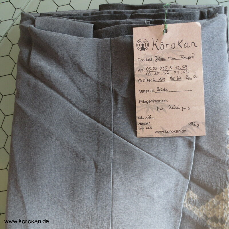 Shibori Tempelmuster Juban Unterkimono, Seide