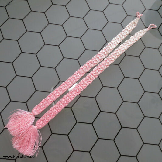 Haori Himo rosa mit Farbverlauf