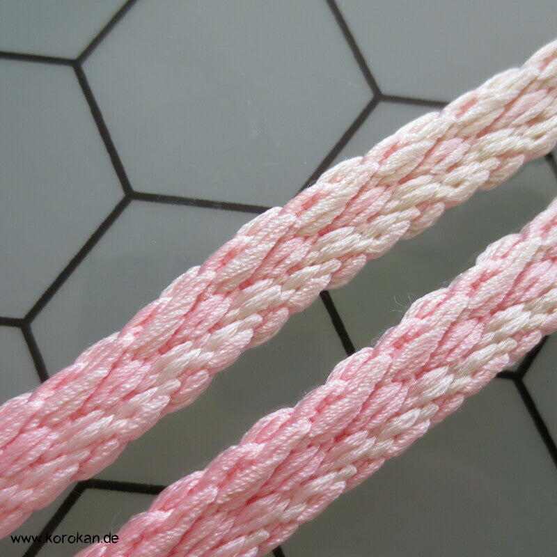 Haori Himo rosa mit Farbverlauf