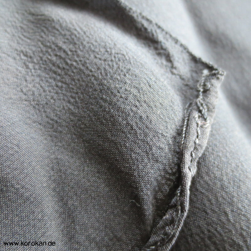 Bambus Shibori Heko Obi - Chirimen Crepe