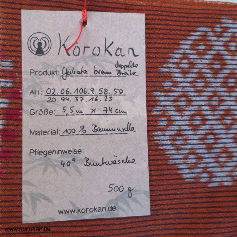 Temariball Yukata Kimono Stoff doppelte Breite