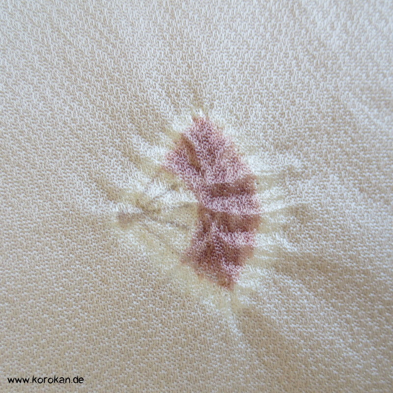 Shibori - Fächermuster Kimono Seide
