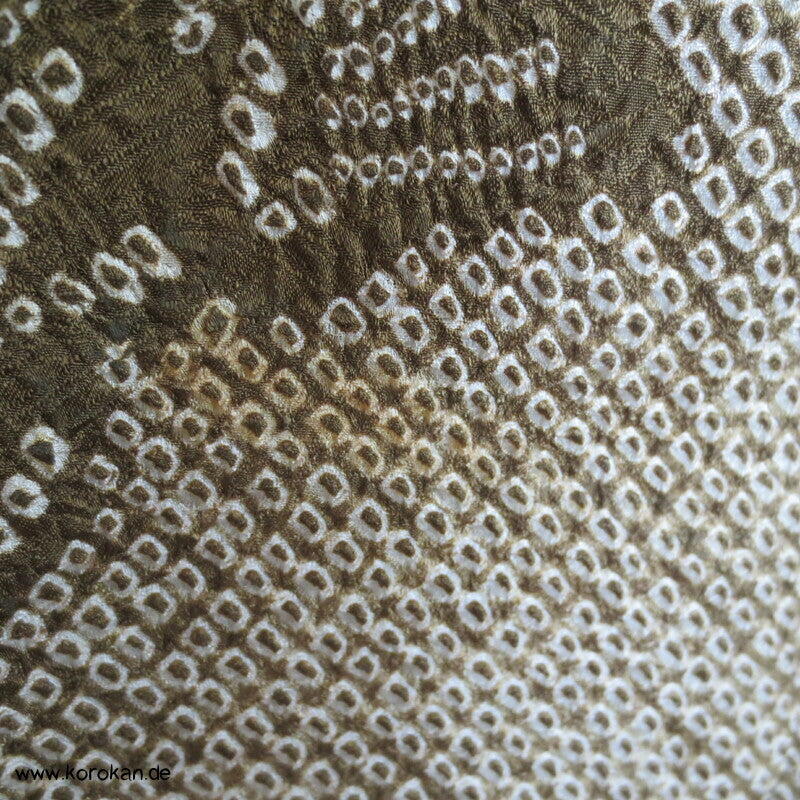 Full Shibori Pinienmuster Haori Kimono Jacke