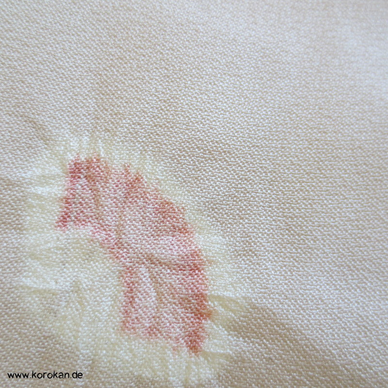 Shibori - Fächermuster Kimono Seide