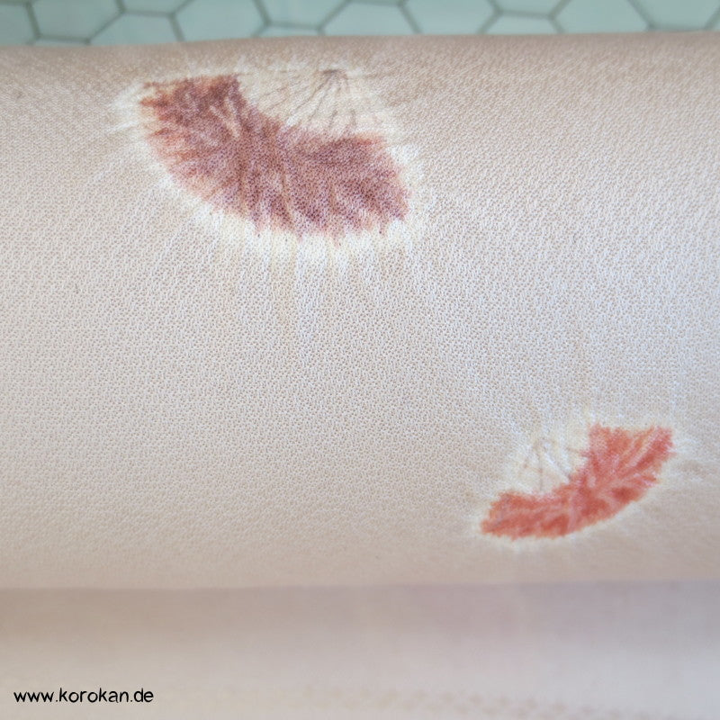 Shibori - Fächermuster Kimono Seide