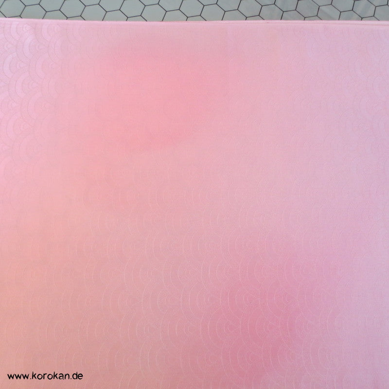 Kimono Seidendamast Segaiha uni rosa