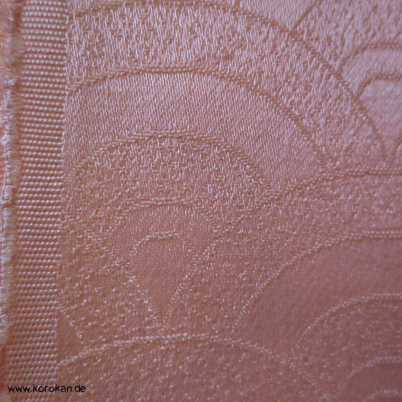 Kimono Seidendamast Segaiha uni rosa