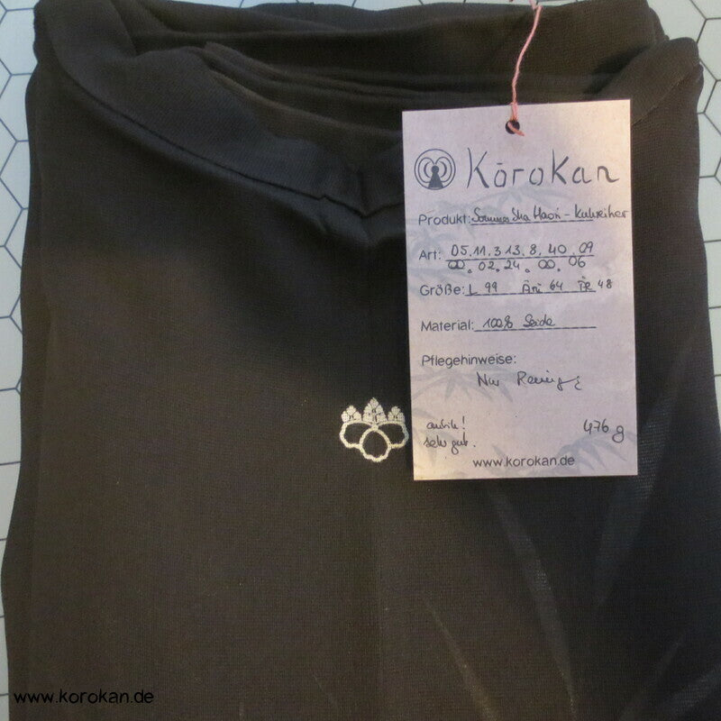 bestickte Kuhreiher und Eisvogel Seiden Sha Gewebe Haori Kimono Jacke