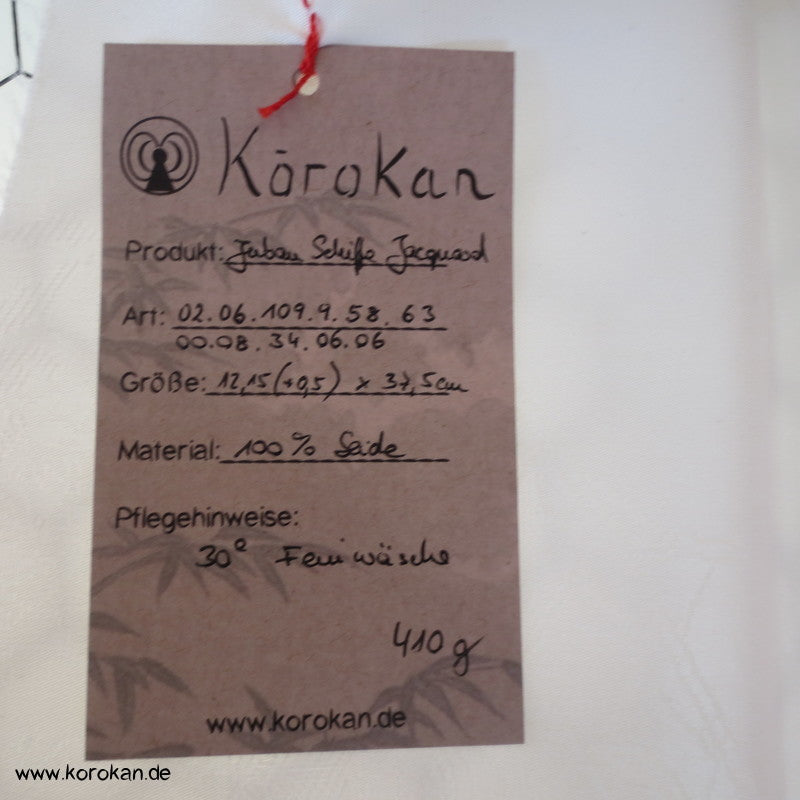 Bootsmotive, Pilger Stempel Juban Kimono Seidendamast