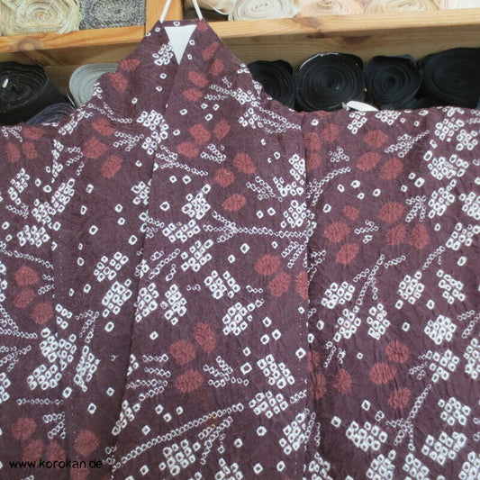 Full Shibori Zweige Komon Kimono