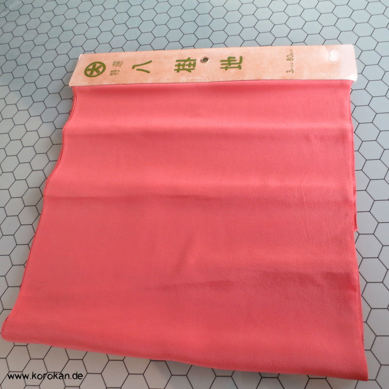 Hakkake altrosa Crepe unteres Seiden Kimono Futter - originalverpackt