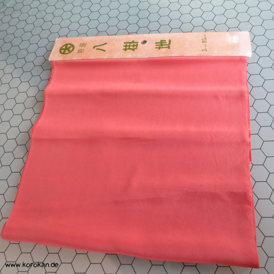 Hakkake altrosa Crepe unteres Seiden Kimono Futter - originalverpackt