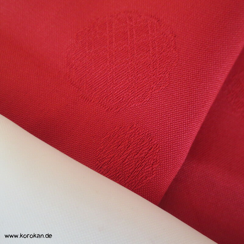 Hakkake Kimono unteres Seidendamastfutter mit Schneeflockenmotiven