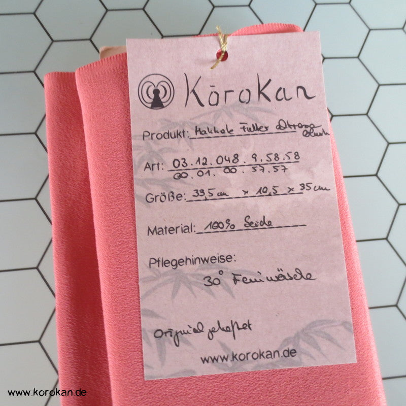 Hakkake altrosa Crepe unteres Seiden Kimono Futter - originalverpackt