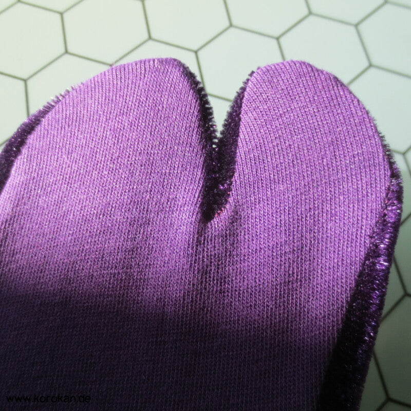 Tabi aus Stretch Samt