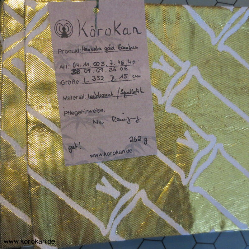 goldener Bambus Hanhaba Obi