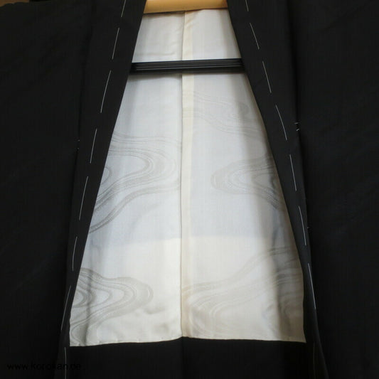 abstraktes Diagonal Webmuster Haori Kimono Jacke