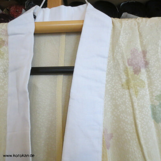 Sakura Seide Juban Unterkimono, teilgefüttert