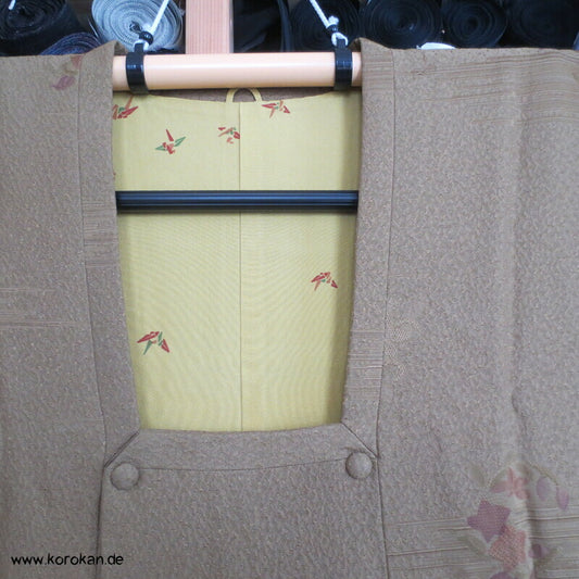 Blumenkugeln Jacquard Seide Michiyuki Jacke