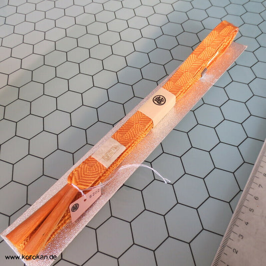 sonnengelber Obijime, Seide, originalverpackt