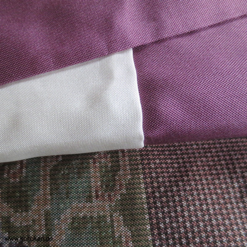 Egasumi, Blüten Kasuri Tsumugi Seiden Kimono