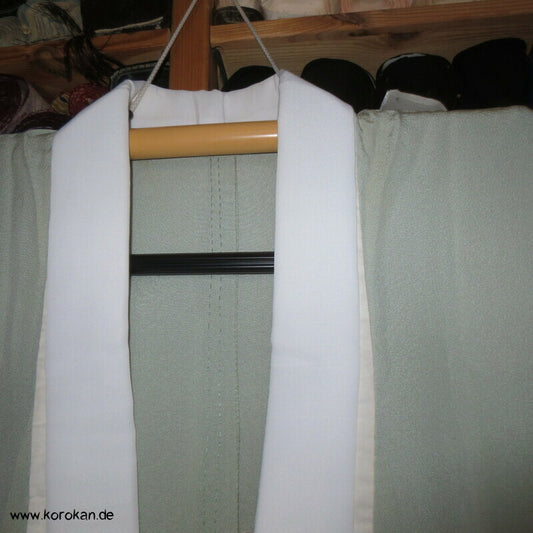 Farbverlauf mit gemalten Blüten Seide Juban Unterkimono