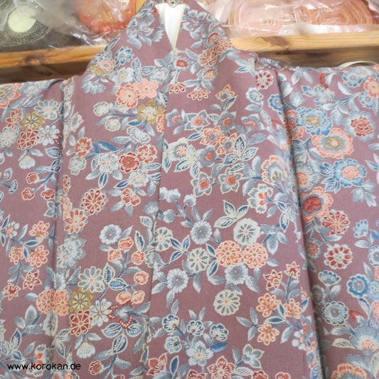 Mille Fleur auf Zweigen Komon Kimono