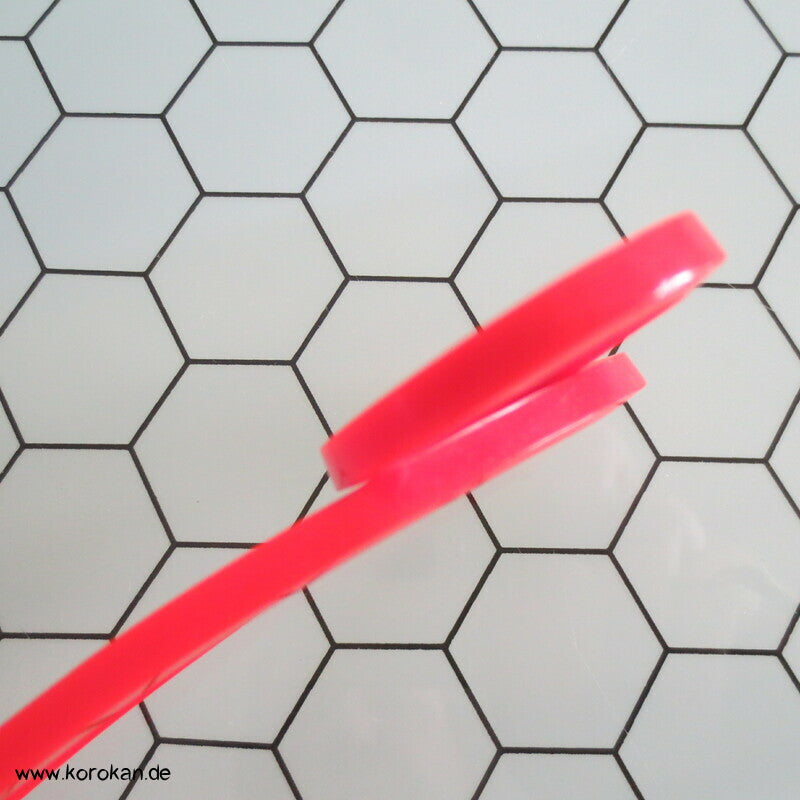 rote Knoten Haarnadel
