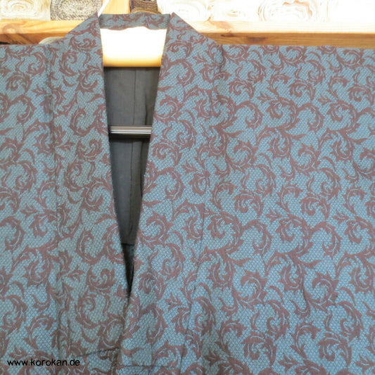 Jacquard Arabesken Hitoe Woll Kimono
