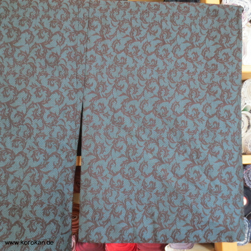 Jacquard Arabesken Hitoe Woll Kimono