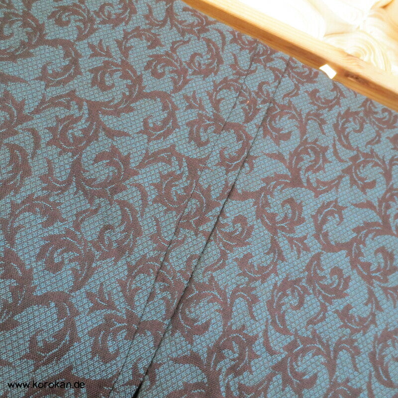 Jacquard Arabesken Hitoe Woll Kimono